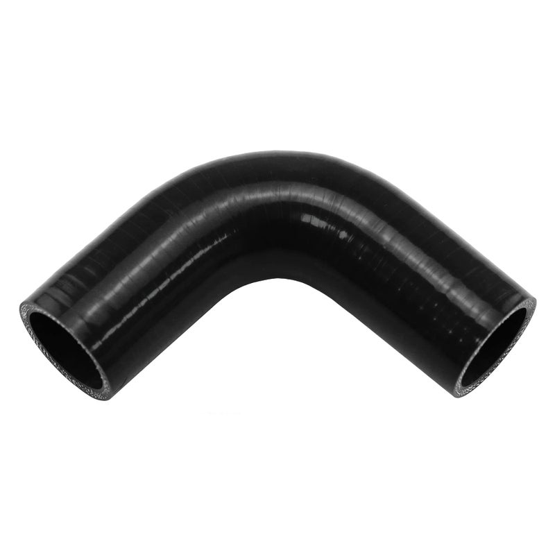 Ucreative 90 Degree Elbow ID: 1.5""(38mm) 4-Ply High Performance Coupler Silicone Hose for Vehicle with T-Bolt Clamp - Image 4